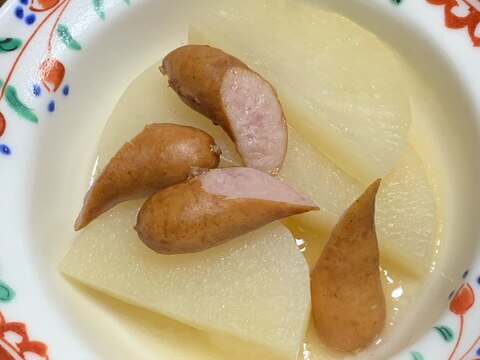 大根とウインナーの煮物